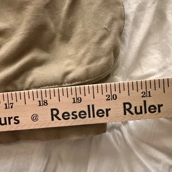 Nautica Mens Detachable Flannel Lining Zip/Snap Up Chore Barn Coat SZ L Tan - Picture 3 of 16